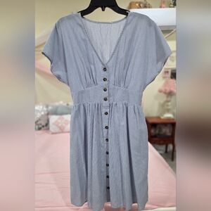 PINKBLUSH Midi Dress (Womens Lg)